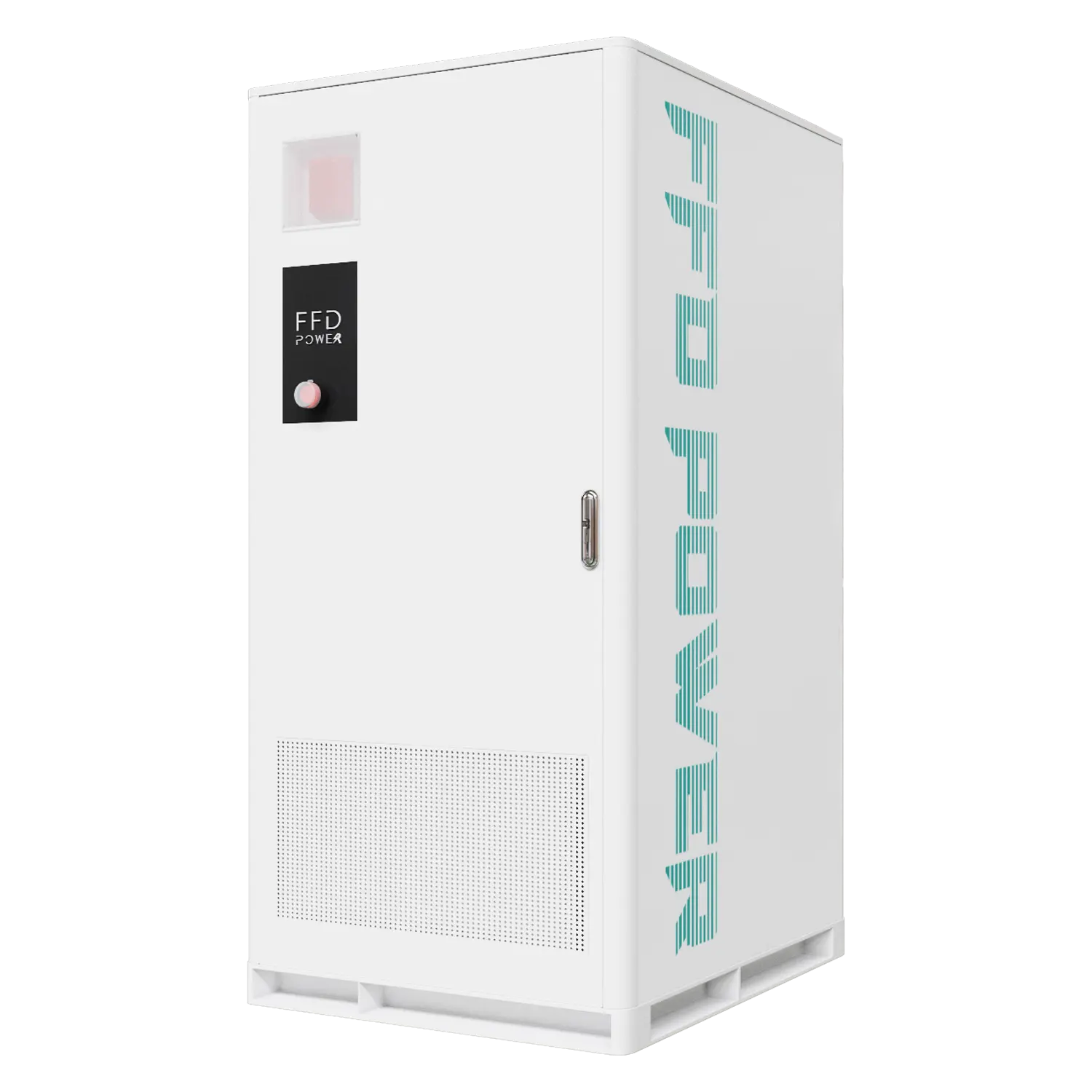 FFD Power Galaxy sorozatú léghűtéses energiatároló szekrény kereskedelmi és ipari felhasználásra.